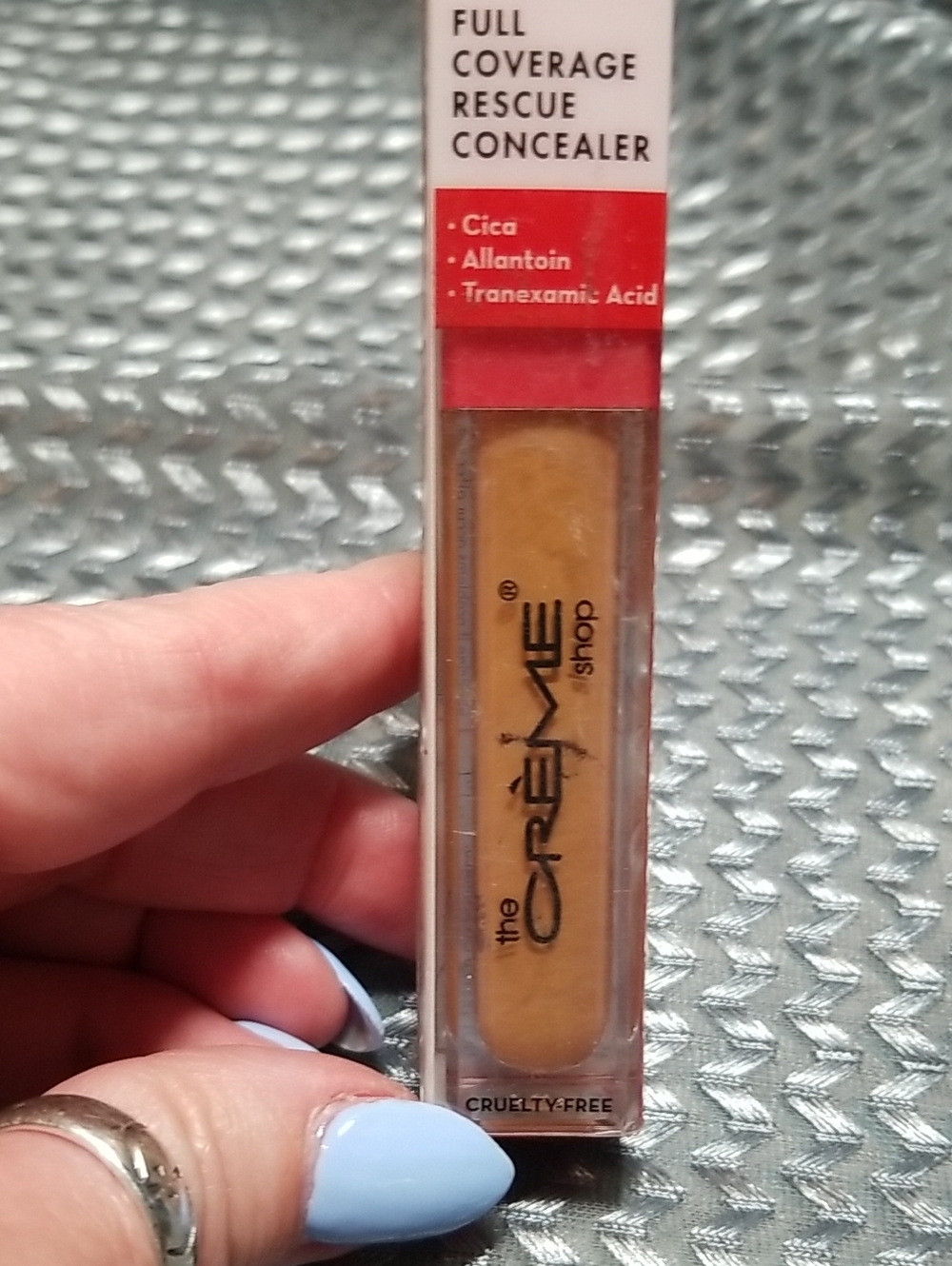 The Crème Shop Full Coverage Rescue Concealer — Beige